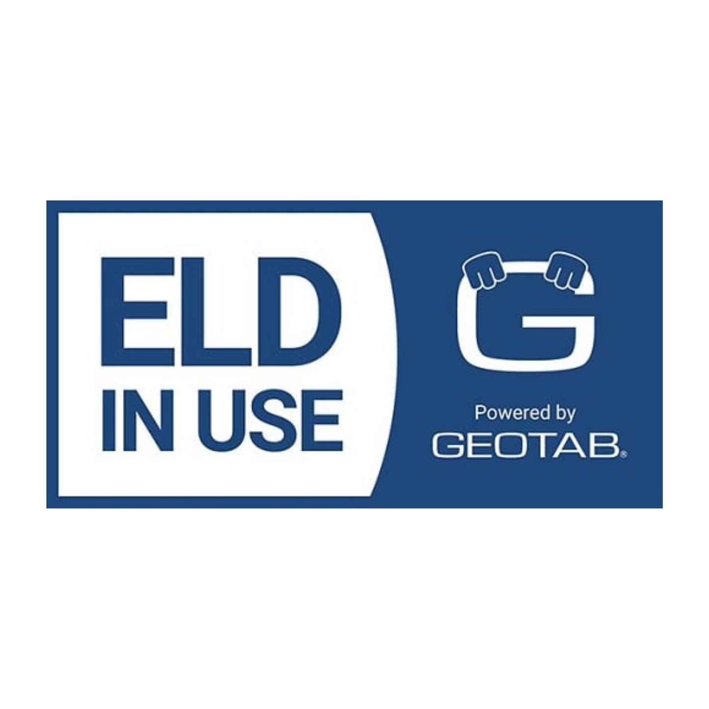 ELD In Use Sticker