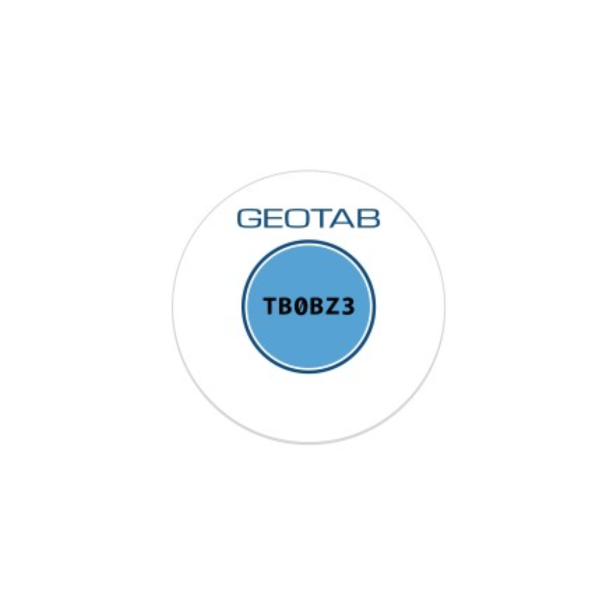Driver ID sticker, pack of 20 GEO-NFCSTKBLUA20