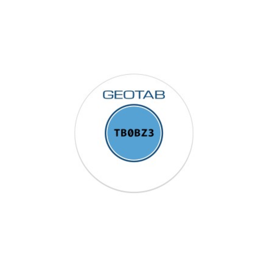 Driver ID sticker, pack of 20 GEO-NFCSTKBLUA20